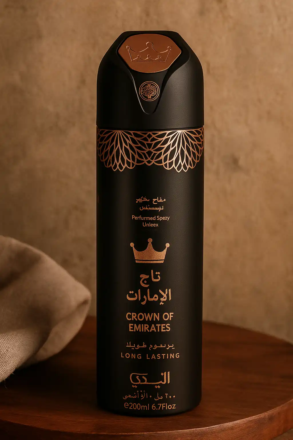 Nabeel Crown of Emirates Deodorante Spray 200ml – Fragranza Unisex