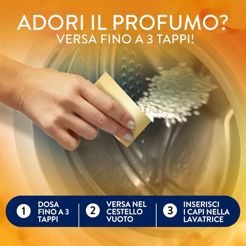 Lenor Perle Profumate Bucato Oro Vaniglia 6X195Gr Intensificatore Lavatrice