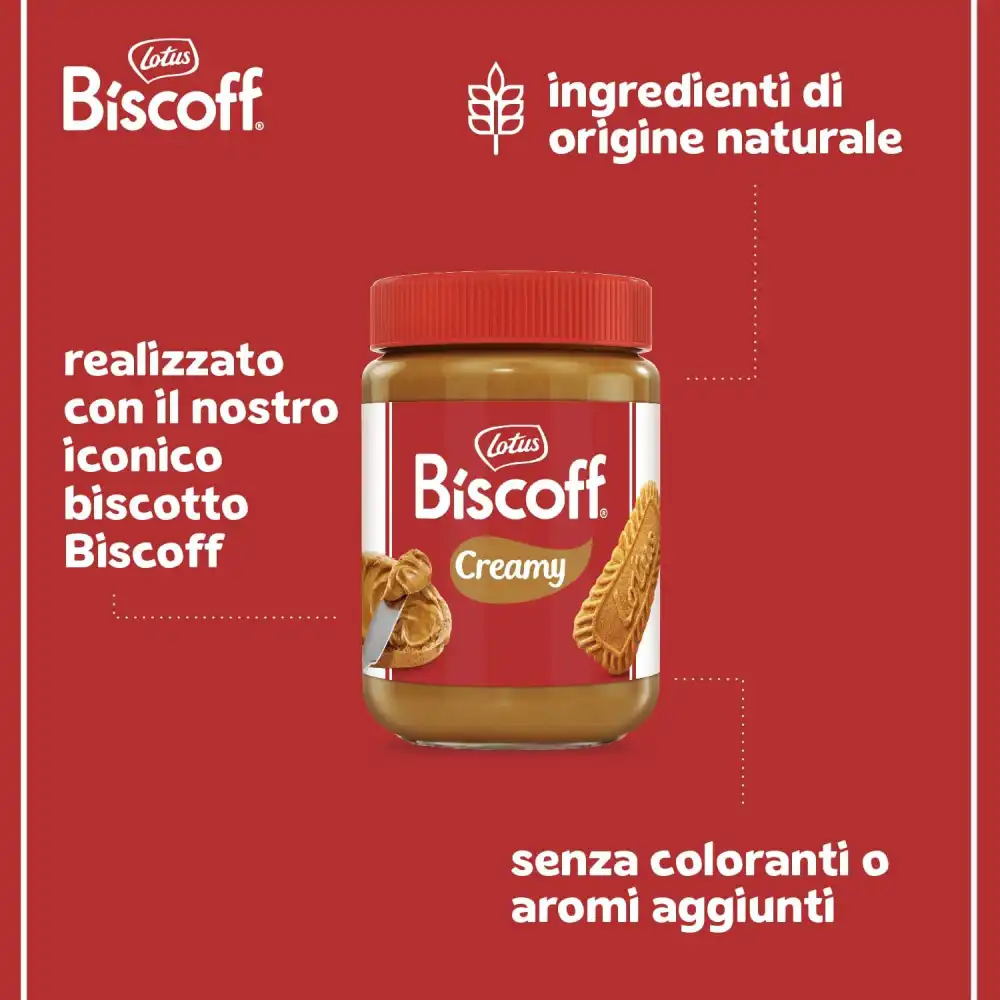 Biscoff Lotus Crema Spalmabile 1,6kg – Gusto Biscotto Caramellato – Vegana