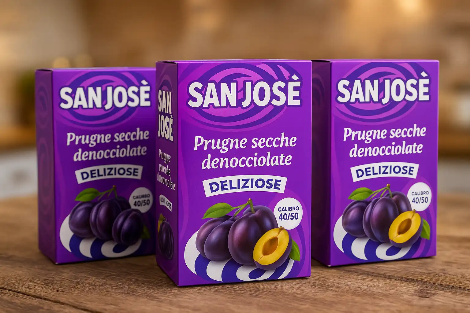 3x Prugne Secche Denocciolate 200g – Calibro 40/50 – San Josè – Frutta Secca
