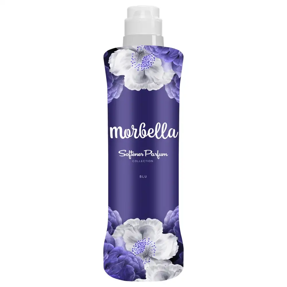 4x Morbella Ammorbidente Blu 1L – Freschezza Pulita – 200 Lavaggi Totali