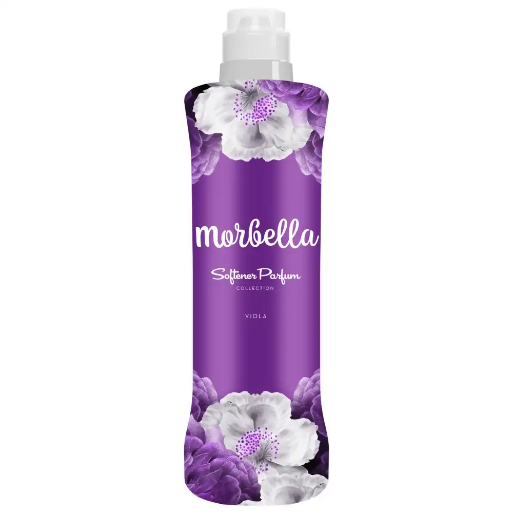 4x Morbella Ammorbidente Viola 1L – Profumo Intenso e Duraturo – 200 Lavaggi