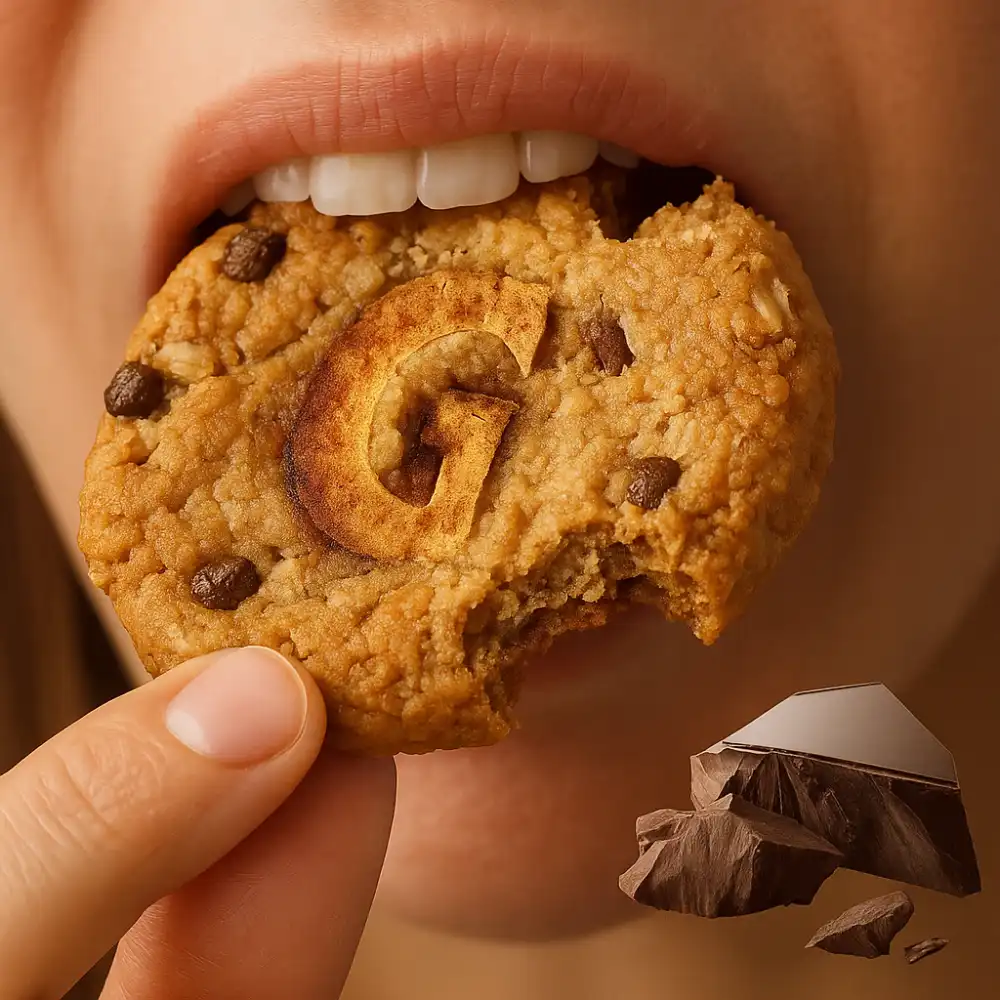 Galbusera Protein-G Biscotti Avena, Soia e Cioccolato 300g - 8 Confezioni