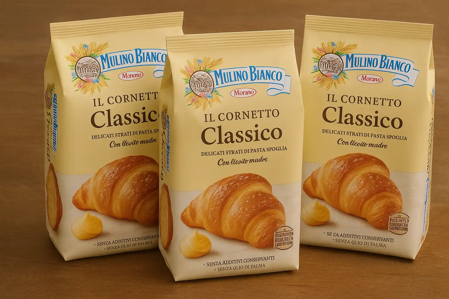 3 PEZZI CORNETTI CLASSICI X6 MULINO BIANCO