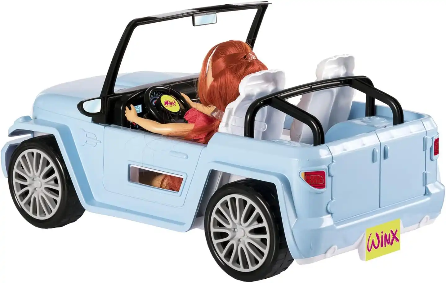 Winx Macchina di Bloom 36x20x21cm Bambola Fashion Dool Winx in Jeep