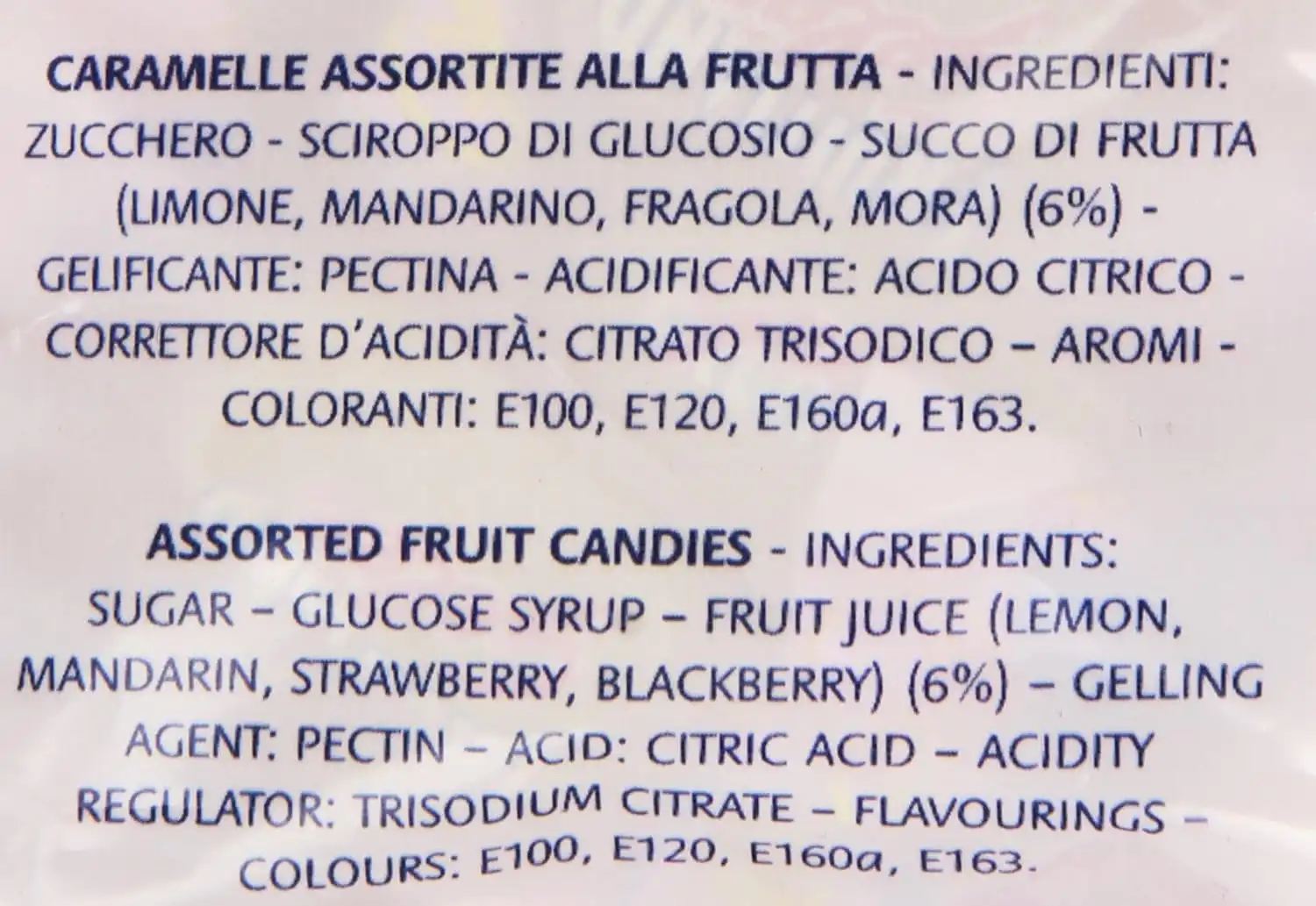 Fruitland Caramelle Gelée 1kg – Morbide con Succo di Frutta, Gusti Misti