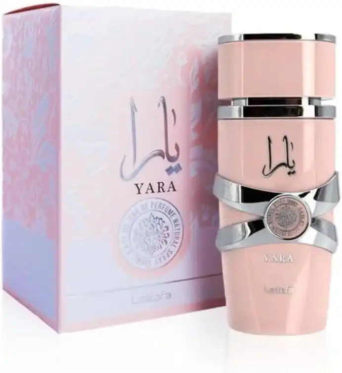 Lattafa Yara EDP 100ml Spray Donna – Profumo Arabo Dolce Floreale Cremoso