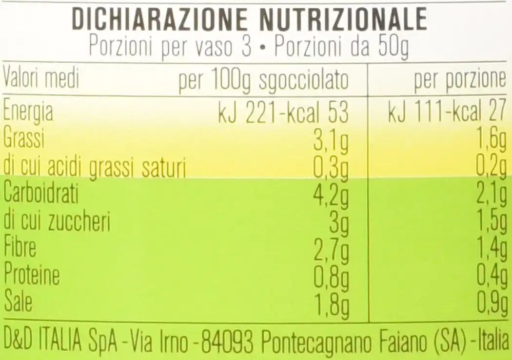 D'Amico GustoRiso Classico 8x290g Condiriso Verdure Miste per Riso Freddo Pronto