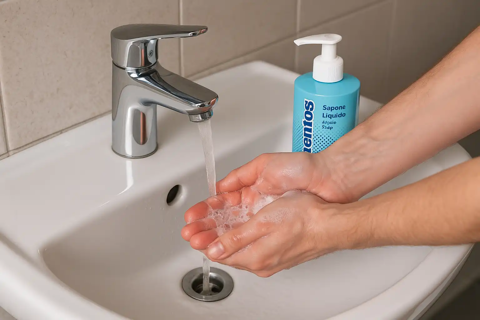 2x Mentos Sapone Liquido 300ml – Mani Profumate e Morbide
