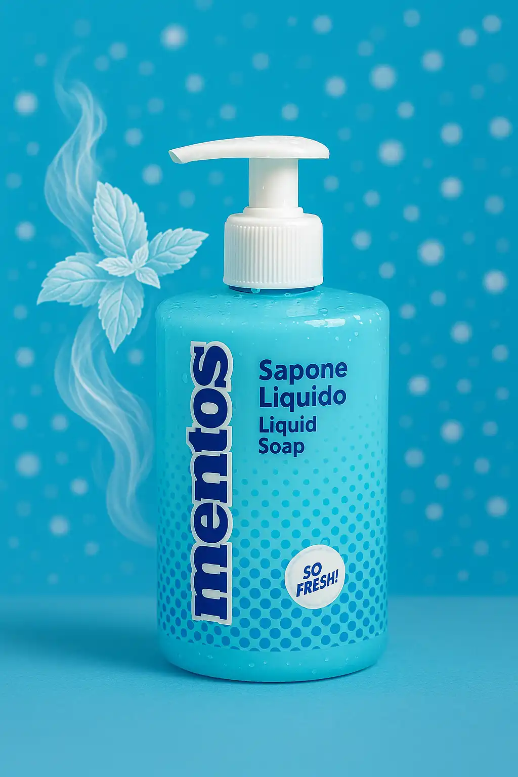 2x Mentos Sapone Liquido 300ml – Mani Profumate e Morbide
