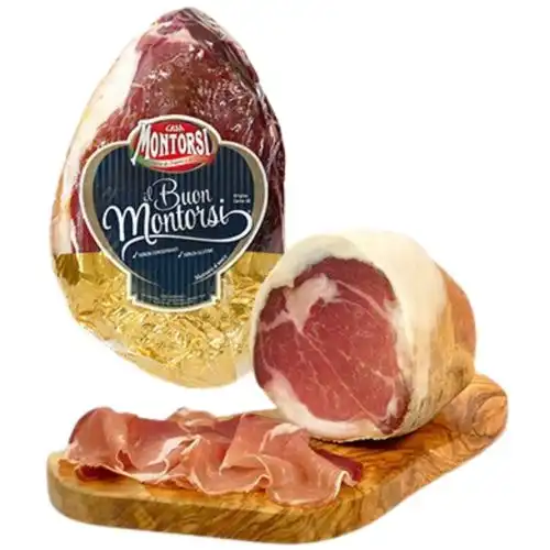 Culatta Stagionata Intera 4.5kg Casa Montorsi Sottovuoto Gourmet Italiano