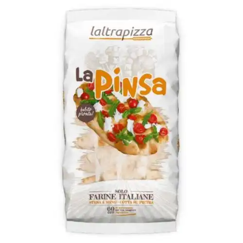 18X La Pinsa L'Altrapizza 250g Base Pizza Stesa a Mano Cotta su Pietra Pronta