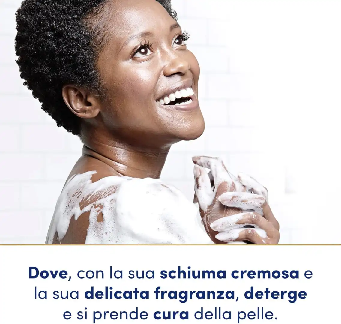 6X Dove Bagnoschiuma Rinfrescante 450ml – Idratante, Cetriolo e Tè Verde