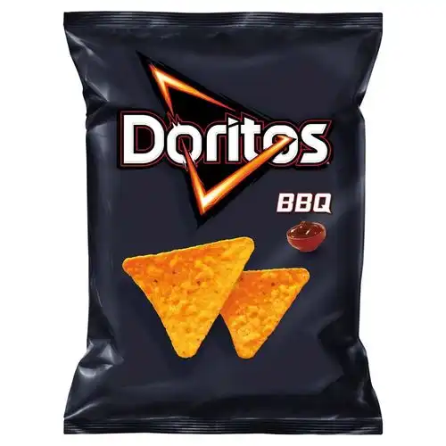 10X Doritos BBQ 140g Snack Tortilla Chips Gusto Barbecue Party Maxi Confezione
