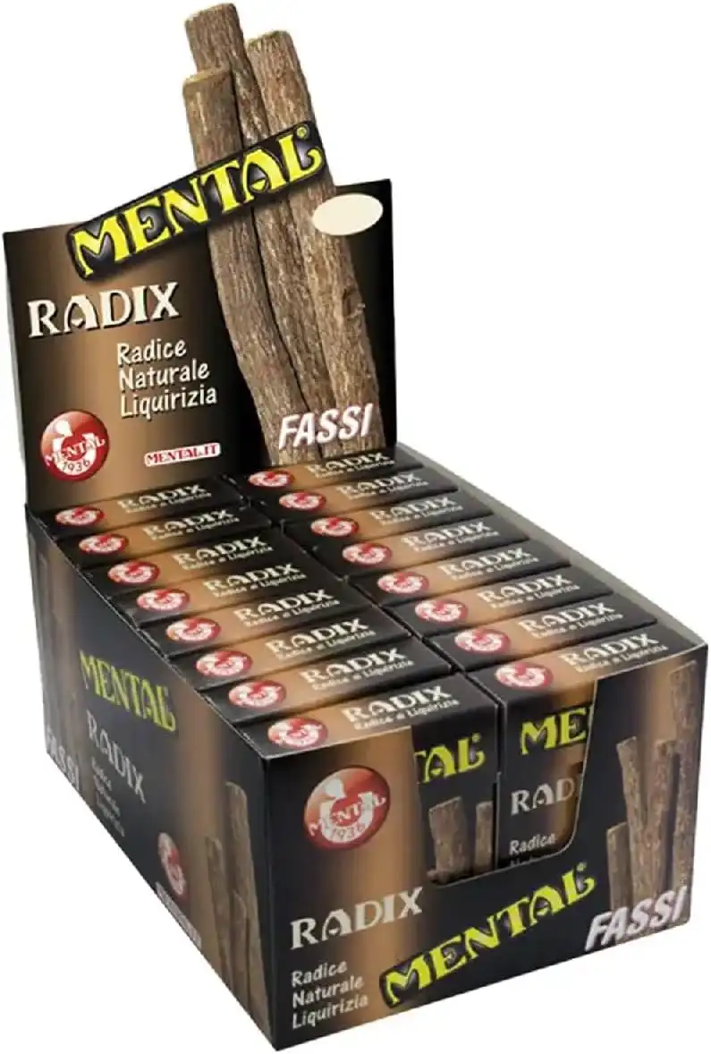 Mental Radice Liquirizia Naturale Fassi 20 Astucci da 23g Cad Rimedio Naturale