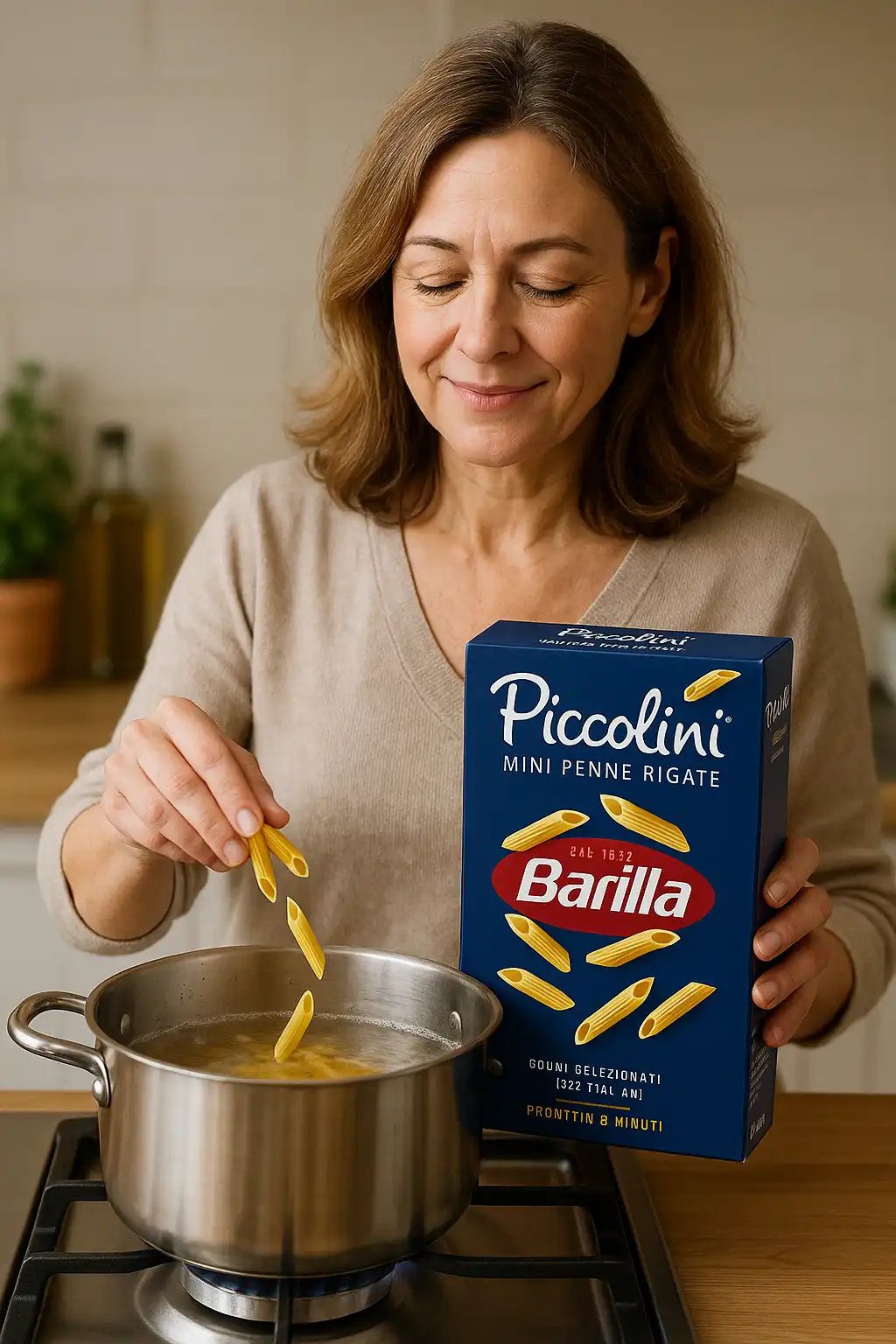 6x Barilla Piccolini Mini Penne Rigate Pasta Cottura Rapida Gr500 [Tot 3kg]