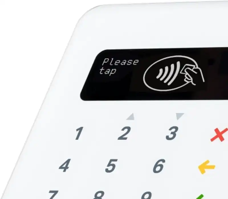 SumUp Air Lettore Carte Portatile POS Senza Fili per Pagamenti Contactless