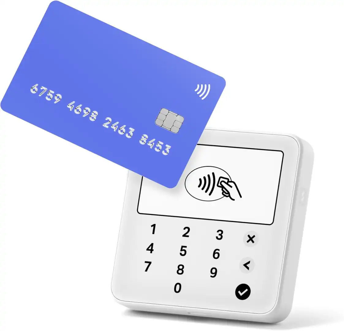 SumUp Solo Lite POS Bianco Portatile per Carte Contactless e Pagamenti Digitali