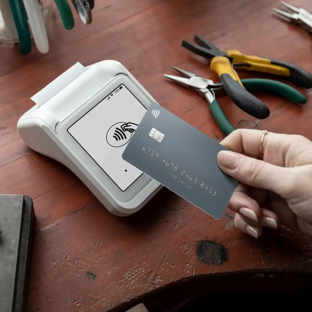 SUMUP Solo + Stampante POS Lettore Carte Contactless Chip NFC Bluetooth