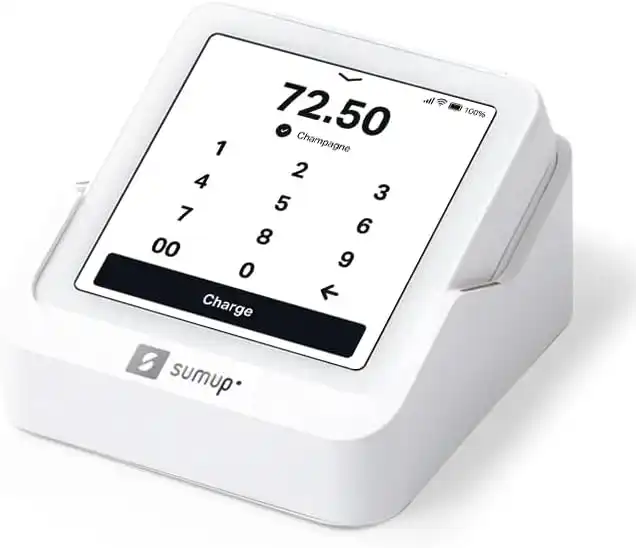 Sumup Solo POS Smart Lettore Carte Contactless NFC Wi-Fi 4G Terminale