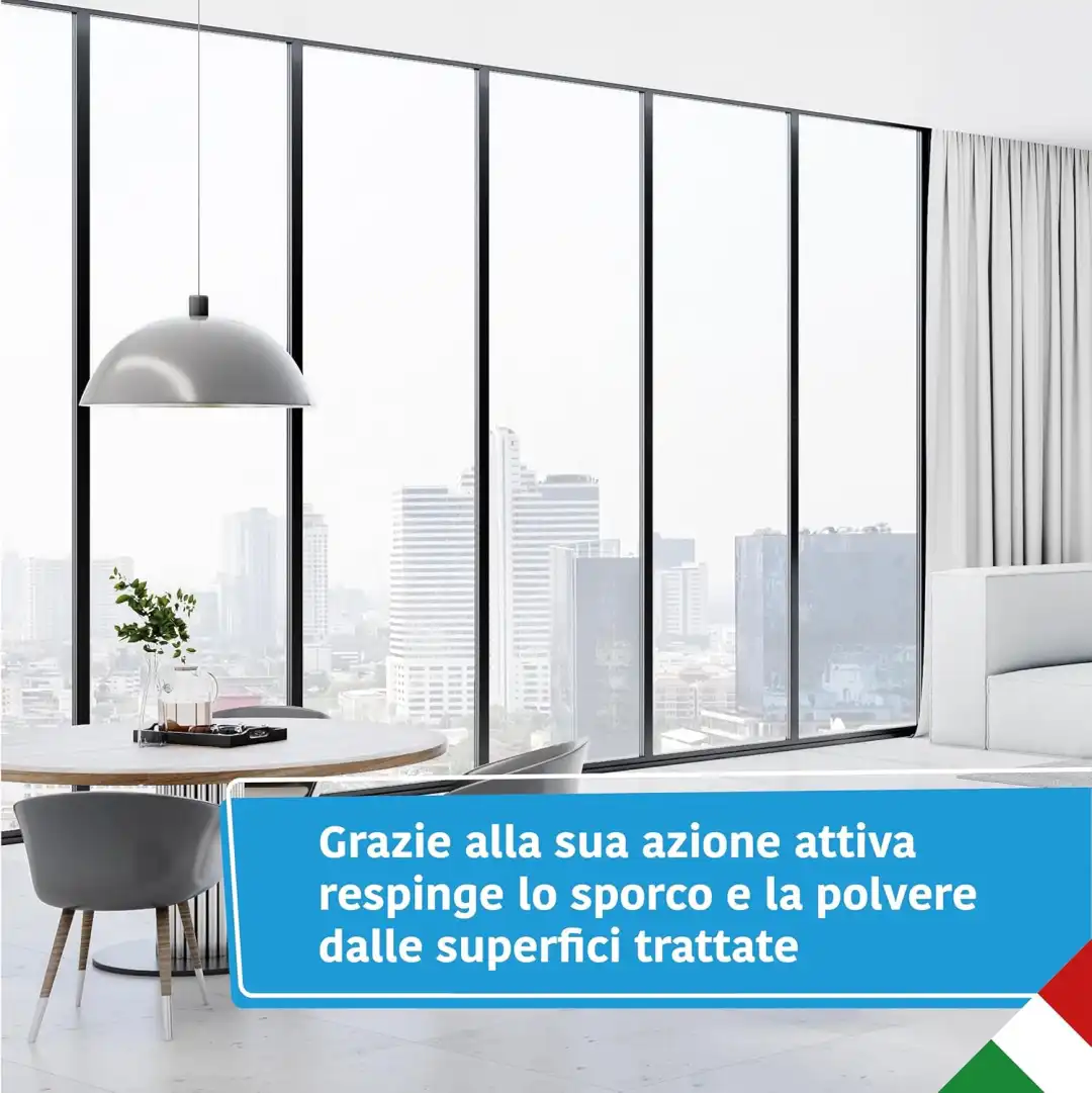 6x Pulisvelt Spray Vetri e Cristalli 300ml – Senza Aloni, Profumo Brezza Marina