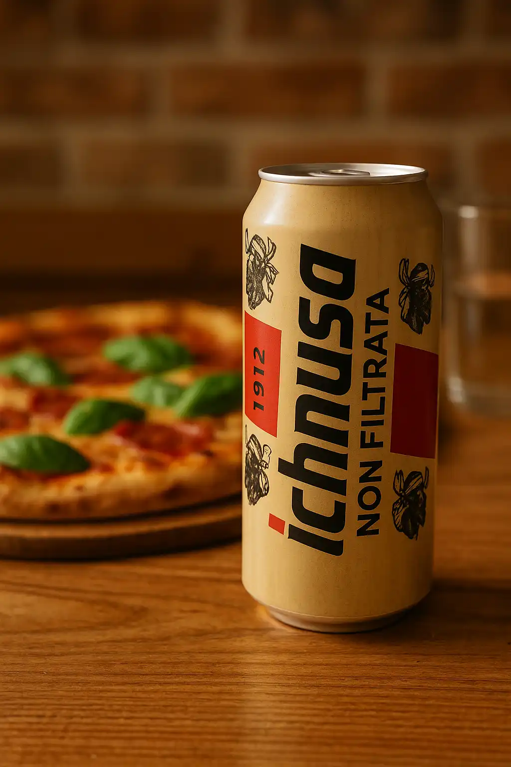 24x Ichnusa Birra Non Filtrata 44cl – Lattina da 440ml, Gusto Pieno e Autentico