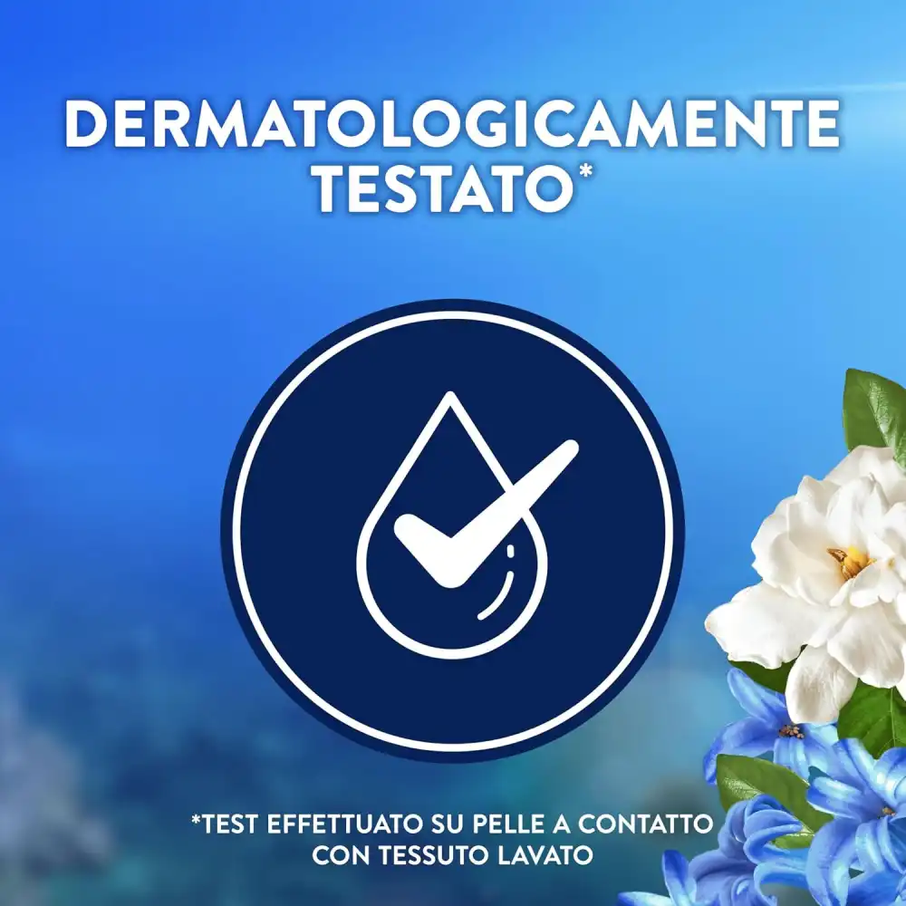 8x Lenor Ammorbidente Concentrato Capri 55 Lavaggi – Gardenia e Giacinto