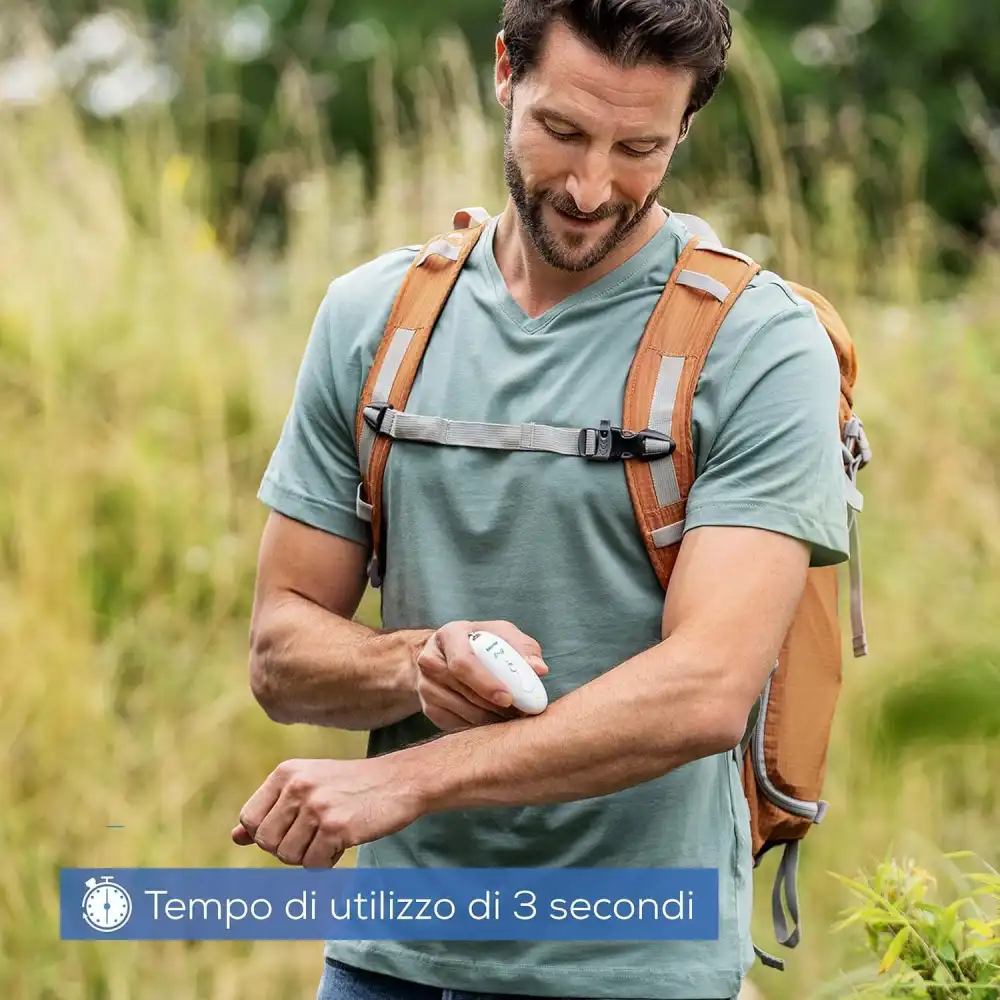 Beurer BR 10 Dispositivo Dopopuntura Zanzare – Prurito e Gonfiore, da Viaggio