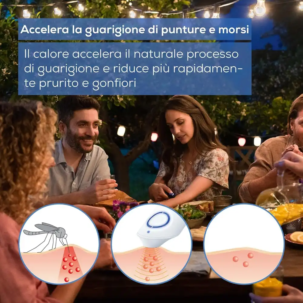 Beurer BR 90 Dopopuntura Giorno e Notte – Sollievo Punture Insetti con Calore