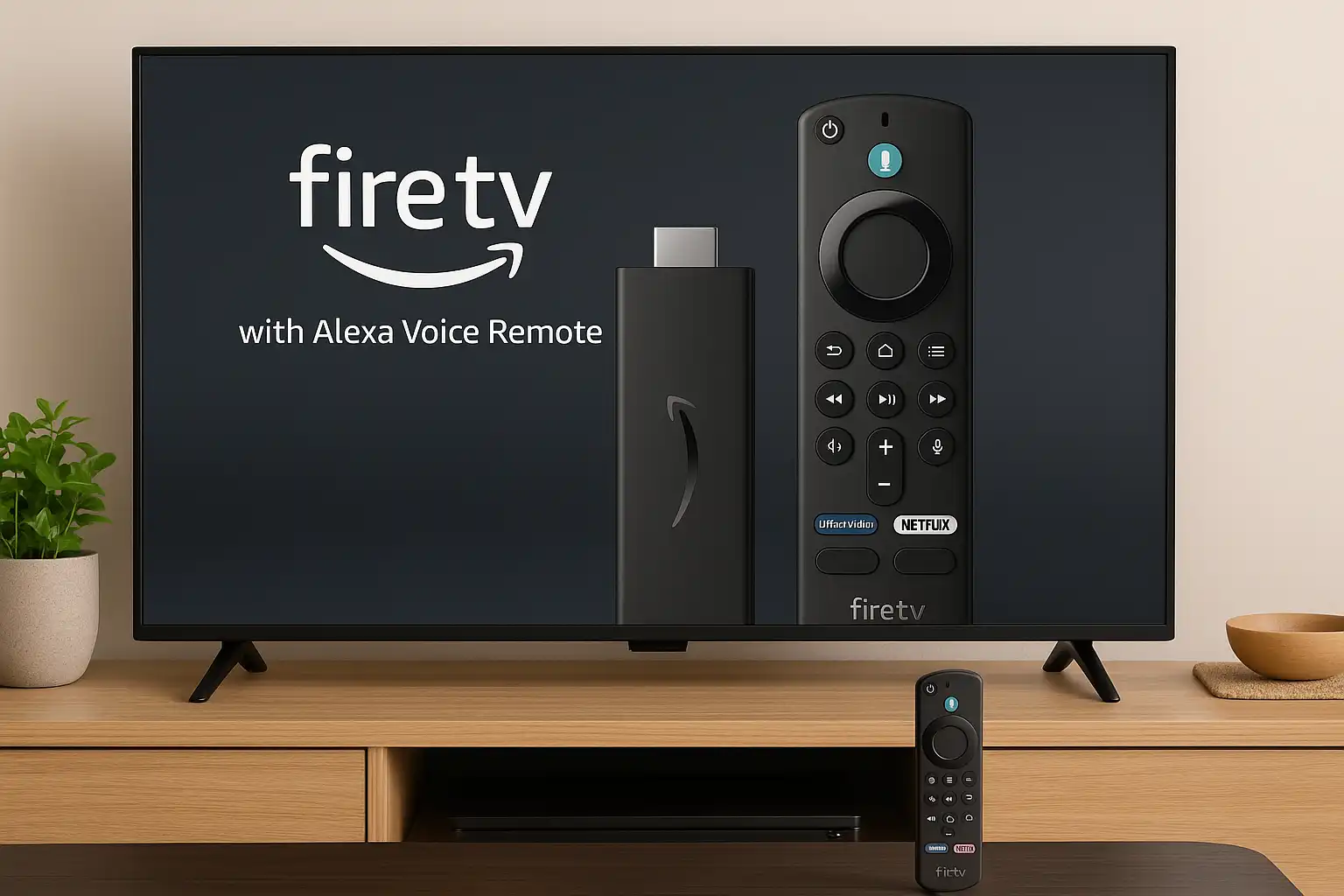Amazon Fire TV Stick HD con Telecomando Vocale Alexa Streaming WiFi HDMI