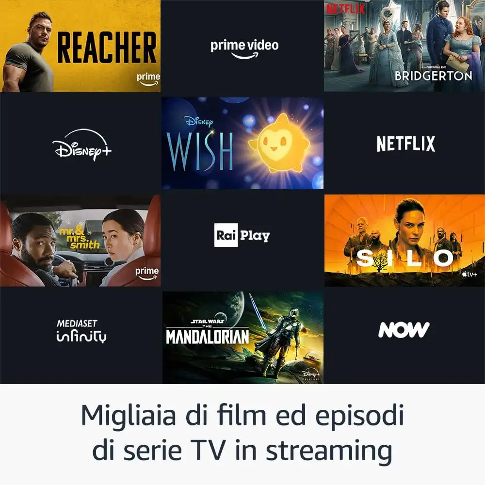 Amazon Fire TV Stick 4K con Telecomando Vocale Alexa Streaming UHD HDR HDMI