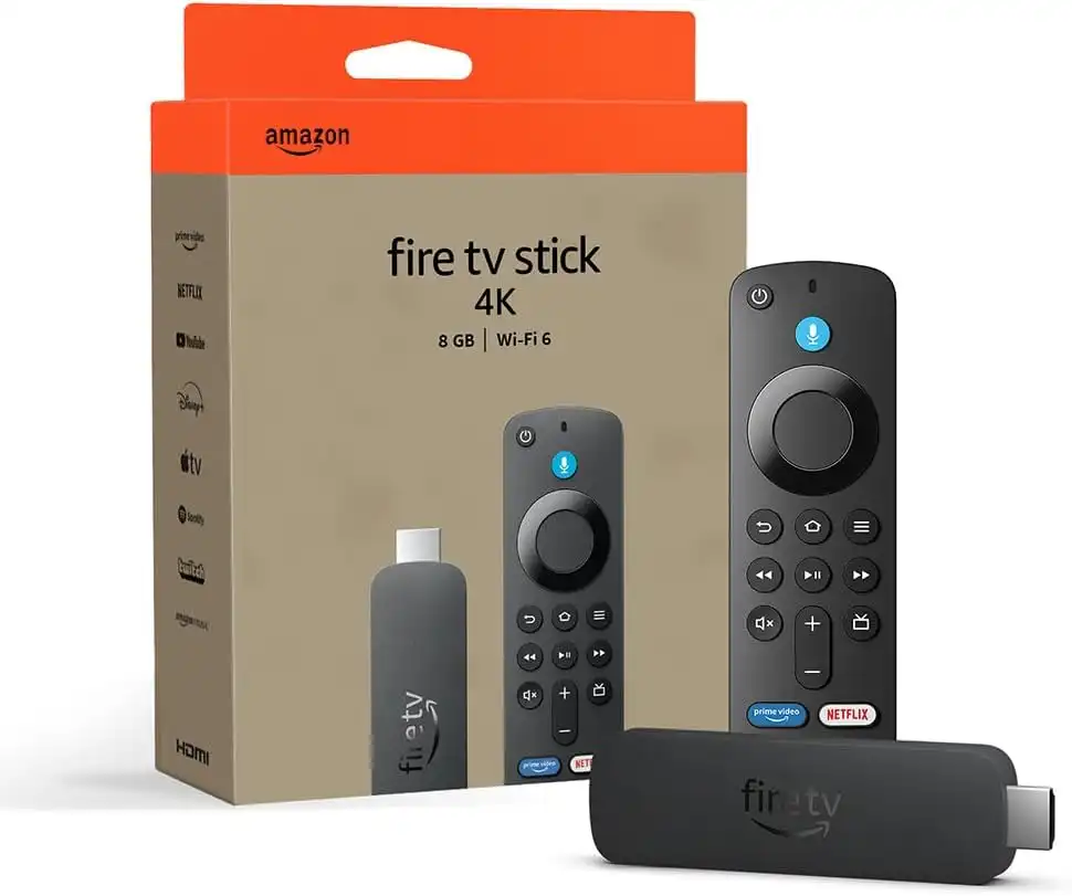 Amazon Fire TV Stick 4K con Telecomando Vocale Alexa Streaming UHD HDR HDMI