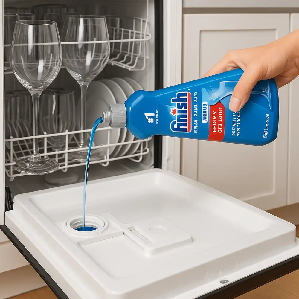 12x Finish Brillantante Lavastoviglie 400ml | Anti-Aloni | Rinse & Shine Aid