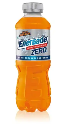 12x Energade Zero 500ml Arancia Bevanda Sport Reintegrante Zero Zuccheri Sali