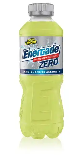 12x Energade Zero 500ml Limone Bevanda Sport Reintegrante Zero Zuccheri Sali