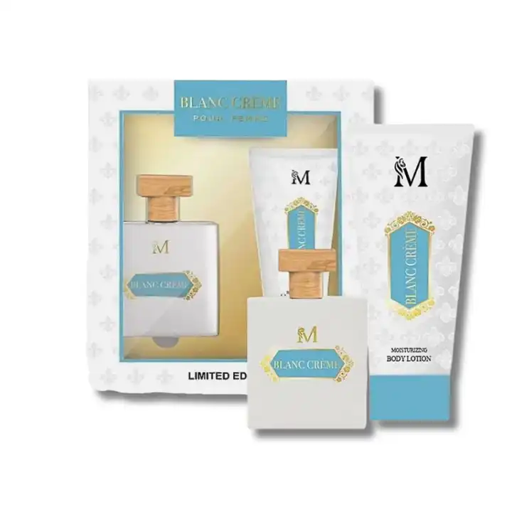 Blanc Crème Profumo Latte Bianco Donna + Crema Corpo Idratante Confezione