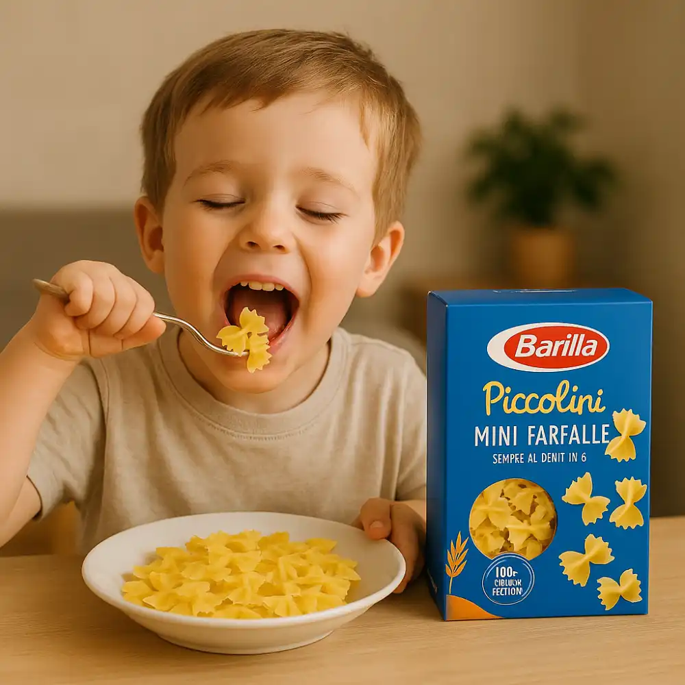 6x Barilla I Piccolini Mini Farfalle 500g Pasta Corta Grano Italiano Cottura 6'