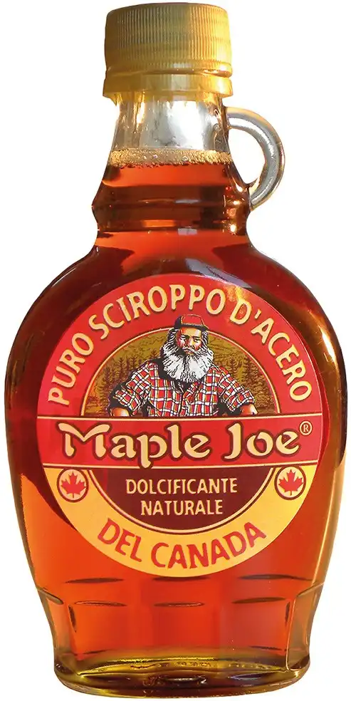 1 Pezzo Sciroppo D'Acero Puro 250g Maple Joe Dolcificante Naturale Canada