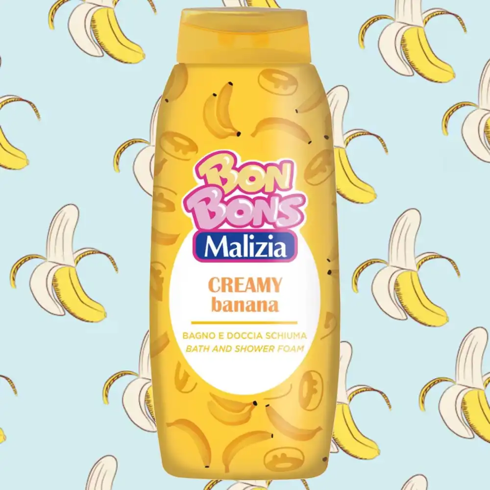 Malizia Bagnodoccia 500ml x3 Tropical Coconut Banana Sweet Candy Profumati