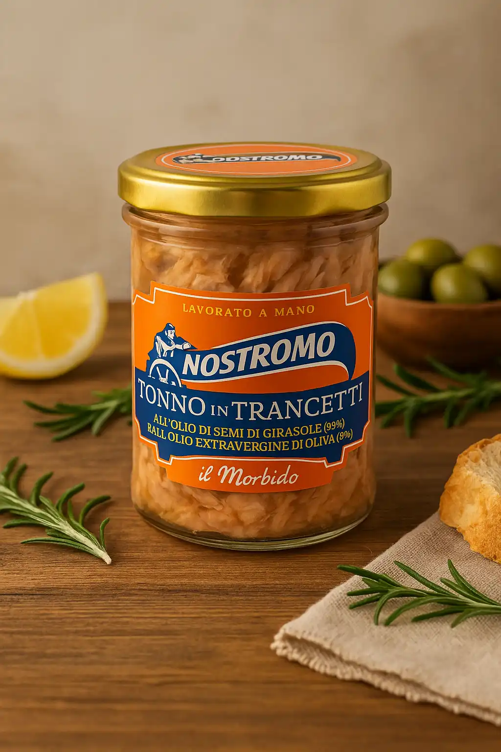 6 Pezzi Nostromo Trancetti Tonno Gr180 Il Morbido - Qualità Superiore