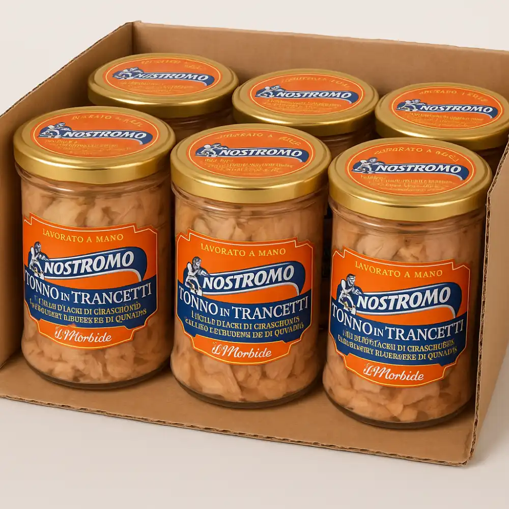6 Pezzi Nostromo Trancetti Tonno Gr180 Il Morbido - Qualità Superiore