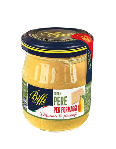 Biffi Marmellate per Formaggi 12x100g: Fichi, Pere, Cipolle, Mandarini