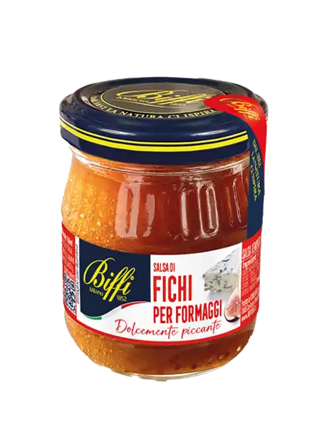 Biffi Marmellate per Formaggi 12x100g: Fichi, Pere, Cipolle, Mandarini