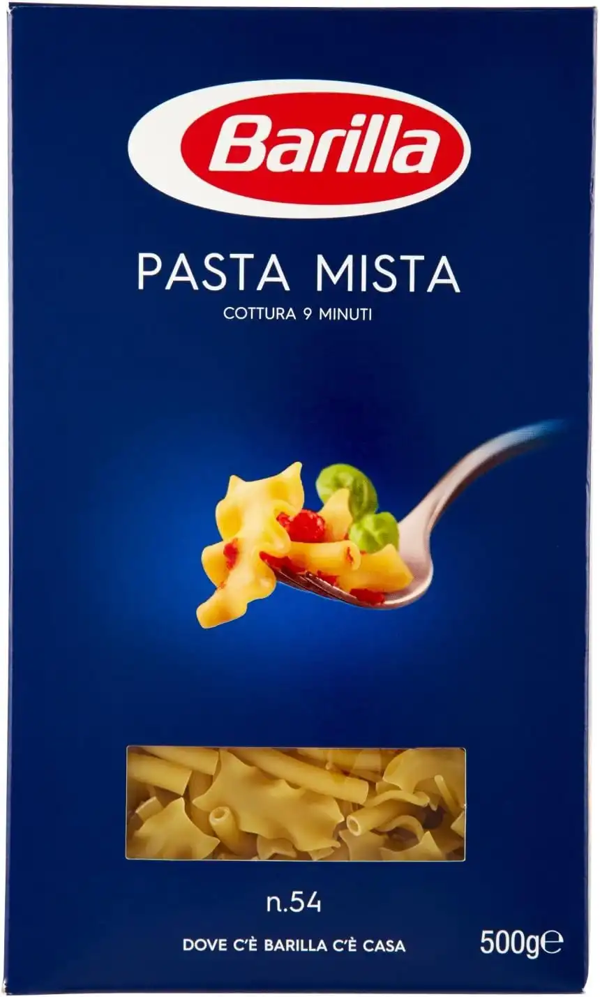 Barilla Pasta Mista n.54 10x500g – Cottura 9 Minuti – Pasta di Semola Italiana