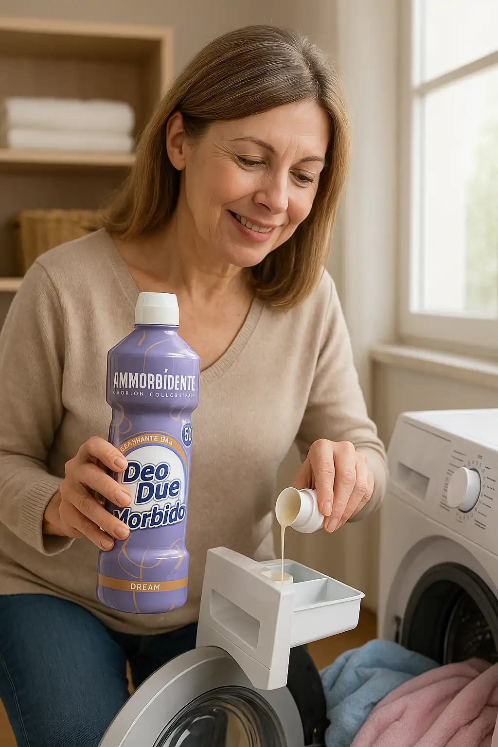 3x Ammorbidente Deo Due Morbido Dream 1L – Profumazione Intensa, 50 Lavaggi