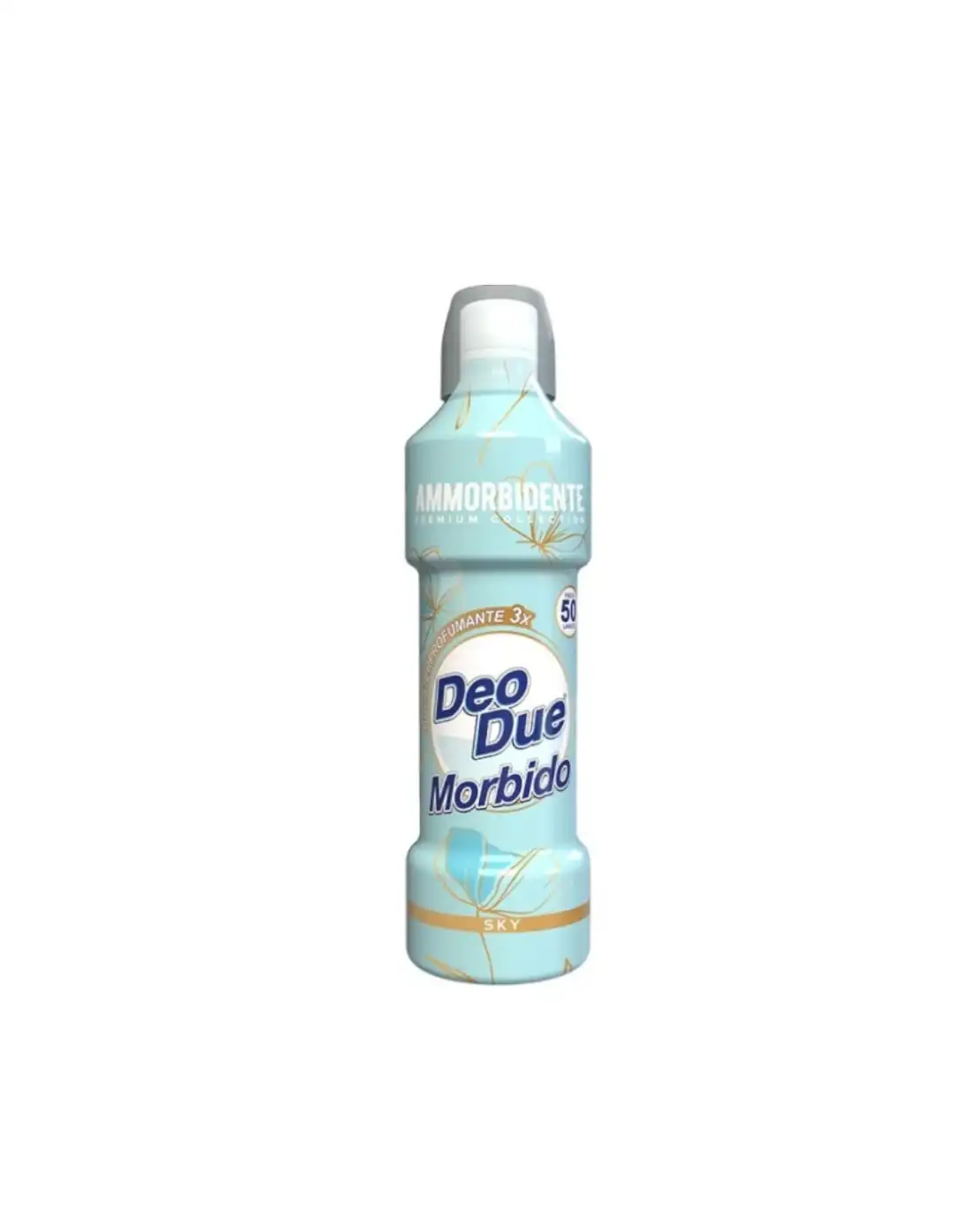 6x Ammorbidente Deo Due Morbido Sky 1L – Profumazione Fresca, 50 Lavaggi