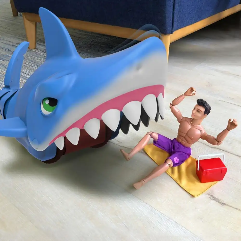 Sky Rocket Mega Chomp Squalo Radiocomandato con Morsetto Giocattolo 4+ Blu