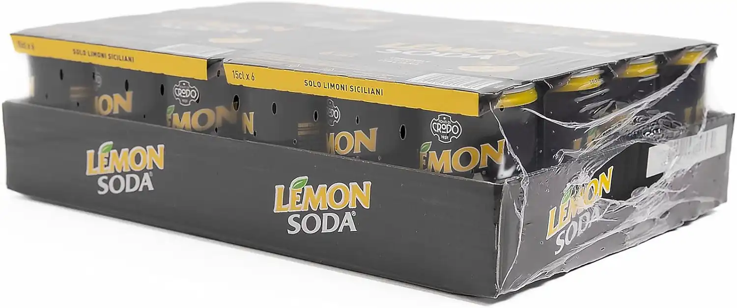 24 Pezzi Lemonsoda 15cl Limonata Italiana Limoni Siciliani Bevanda Gassata Mini!