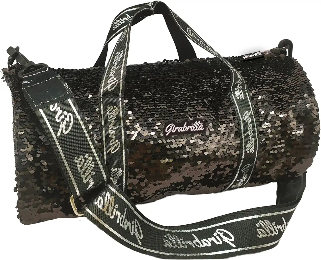 Girabrilla Sport Bag Black – Borsa Sportiva con Paillettes Reversibili