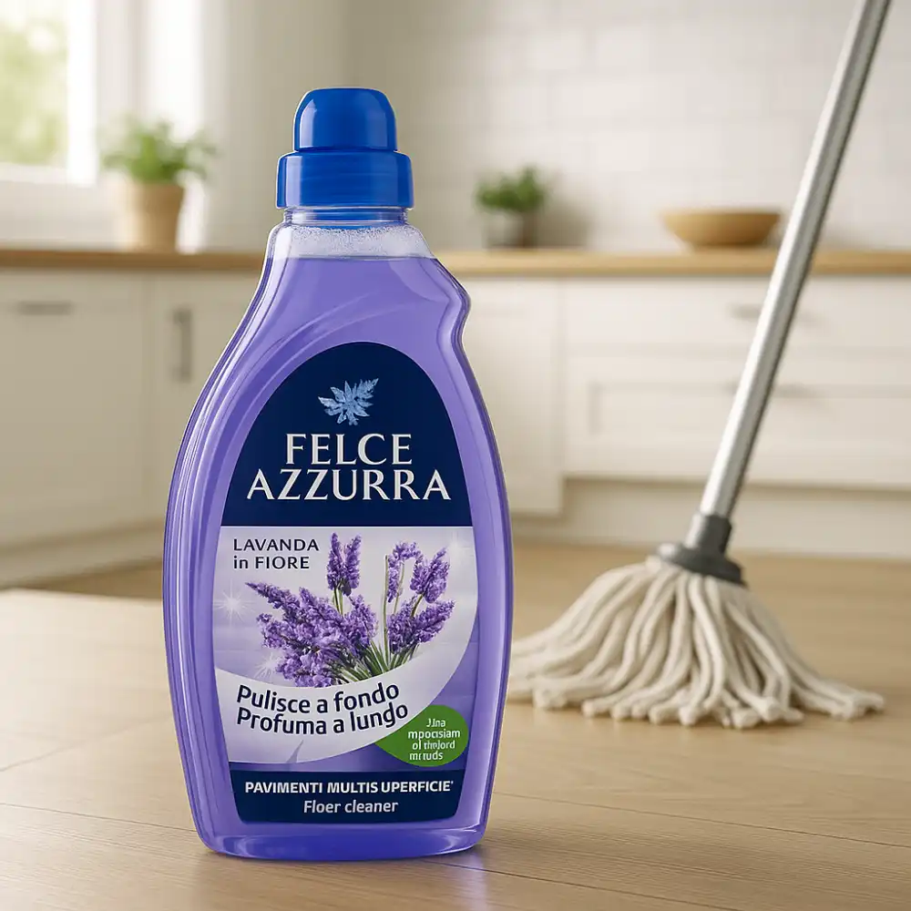 6x Felce Azzurra Casa Lavanda Detergente Pavimenti 1L Pulizia Fresca